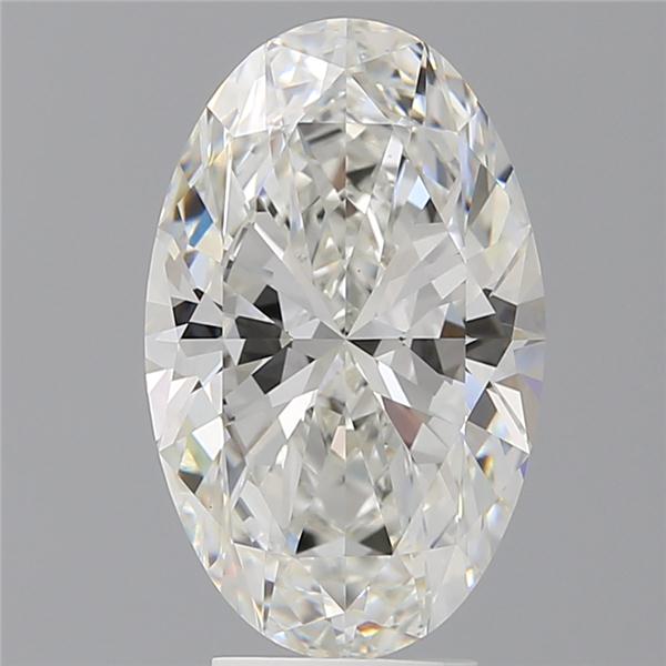 4.54 ct. oval Lab Grown Diamond front image