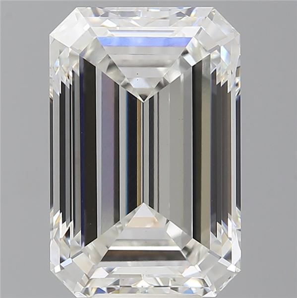 9.05 ct. emerald Lab Grown Diamond front image