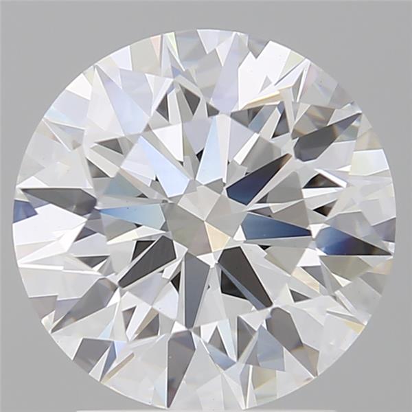2.60 ct. round Lab Grown Diamond front image