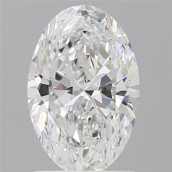1.57 ct. oval Lab Grown Diamond front image