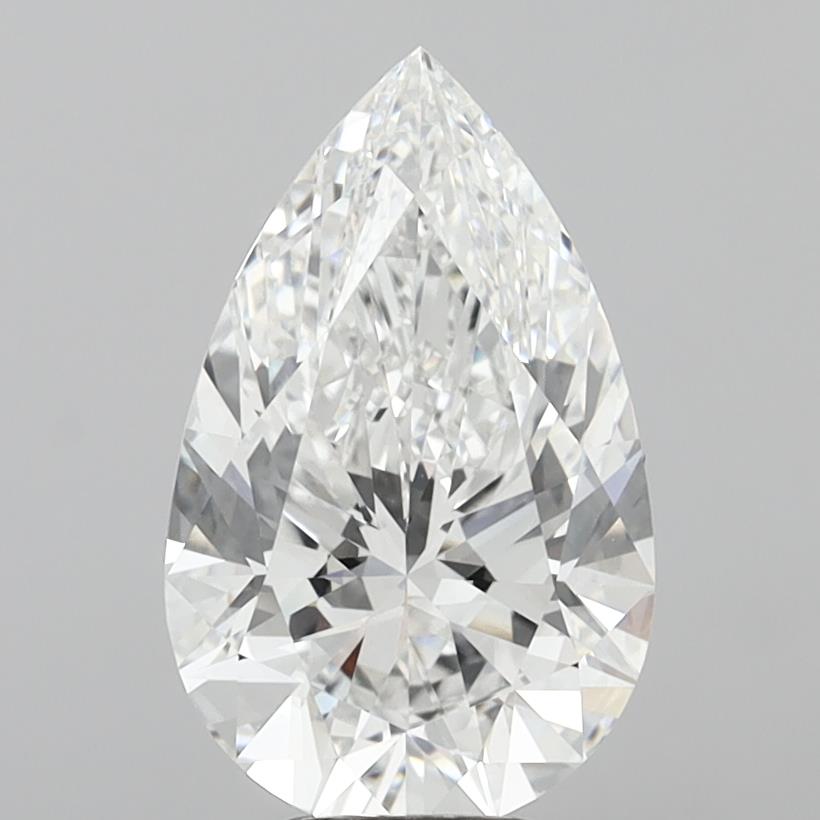 6.09 ct. pear Lab Grown Diamond front image