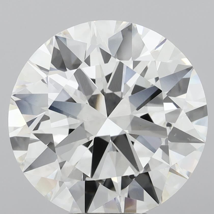 6.02 ct. round Lab Grown Diamond front image
