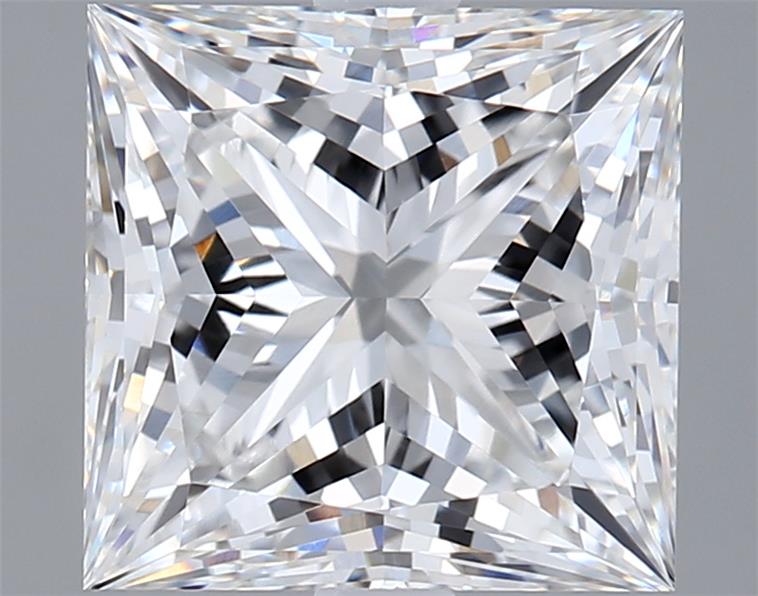 3.02 ct. princess Lab Grown Diamond front image
