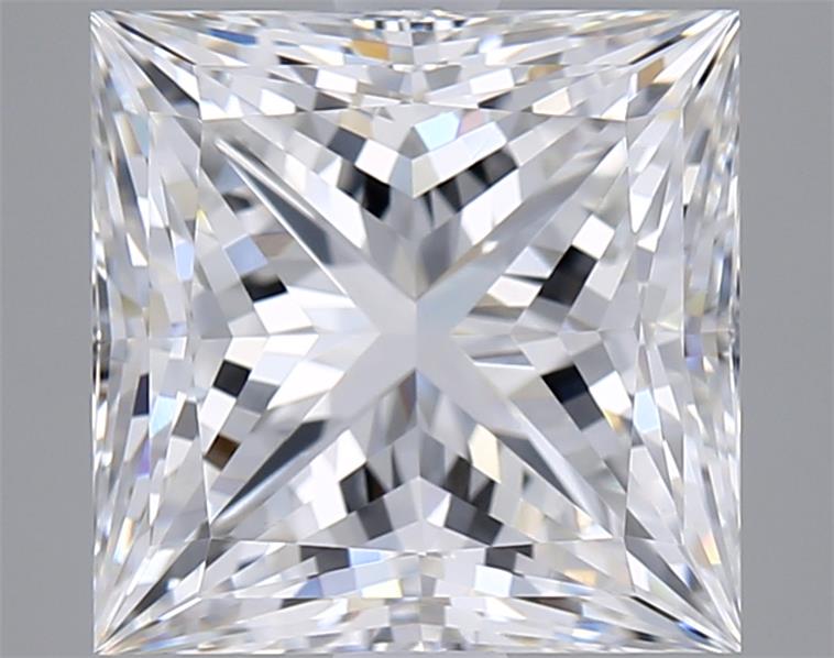 3.03 ct. princess Lab Grown Diamond front image