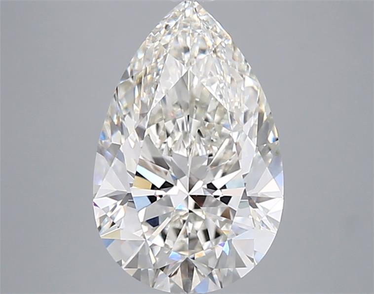 4.05 ct. pear Lab Grown Diamond front image