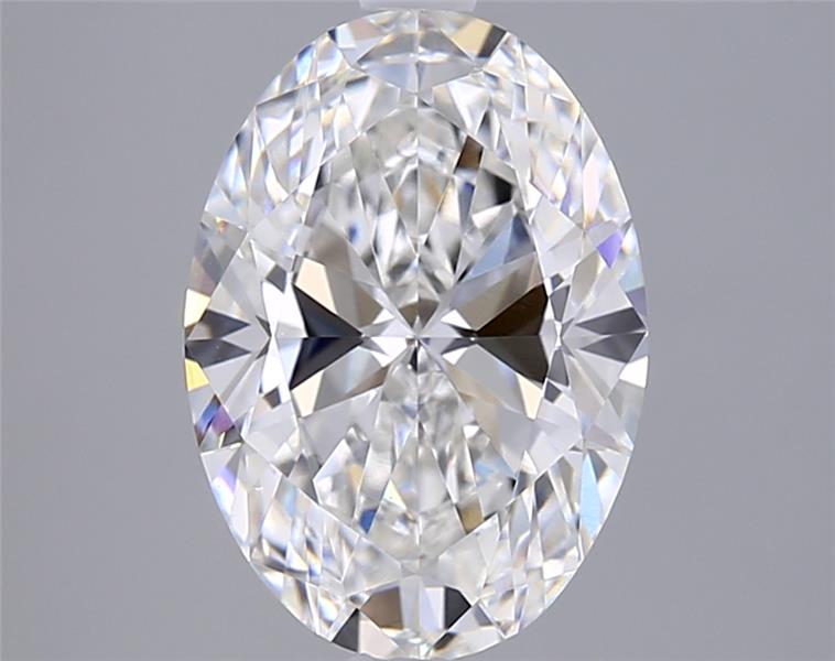 2.57 ct. oval Lab Grown Diamond front image