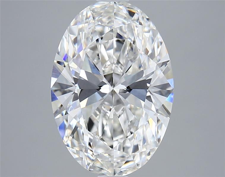 3.06 ct. oval Lab Grown Diamond front image