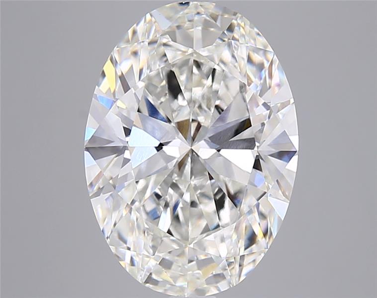 5.05 ct. oval Lab Grown Diamond front image