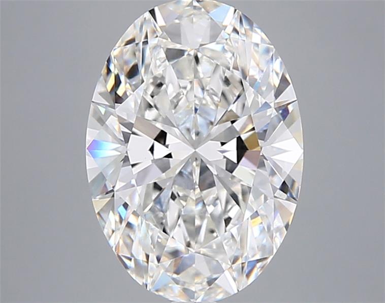 5.07 ct. oval Lab Grown Diamond front image