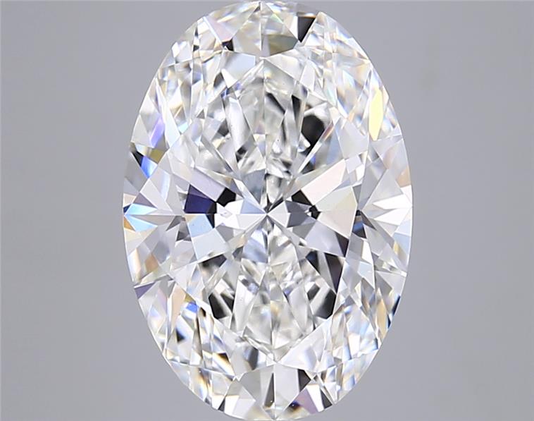 5.09 ct. oval Lab Grown Diamond front image
