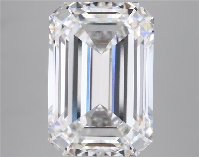 8.04 ct. emerald Lab Grown Diamond front image