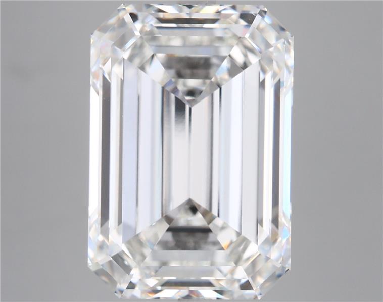 12.08 ct. emerald Lab Grown Diamond front image