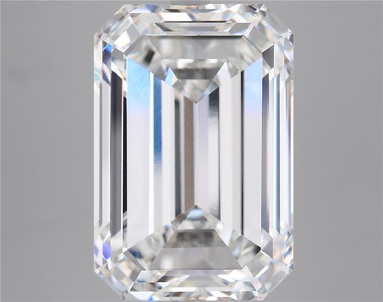 12.13 ct. emerald Lab Grown Diamond front image