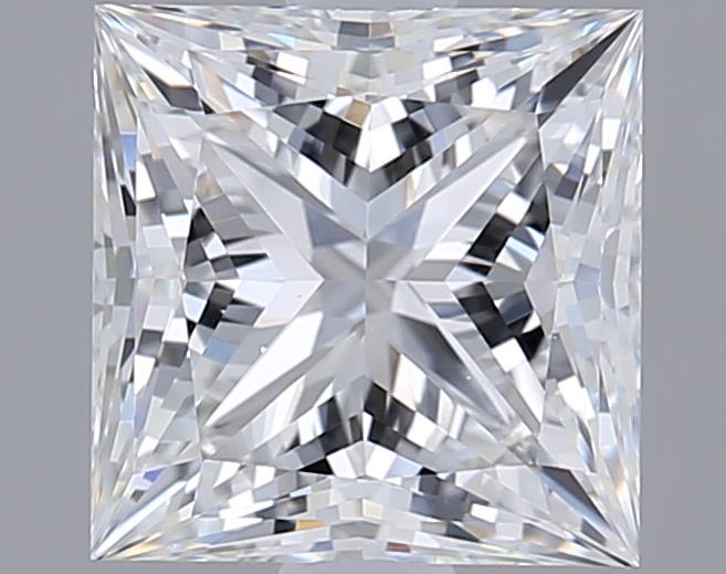 1.56 ct. princess Lab Grown Diamond front image