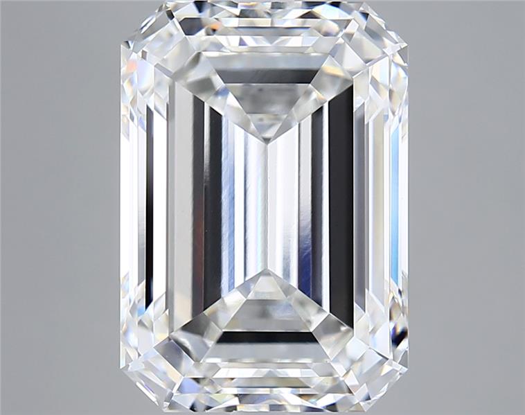8.08 ct. emerald Lab Grown Diamond front image