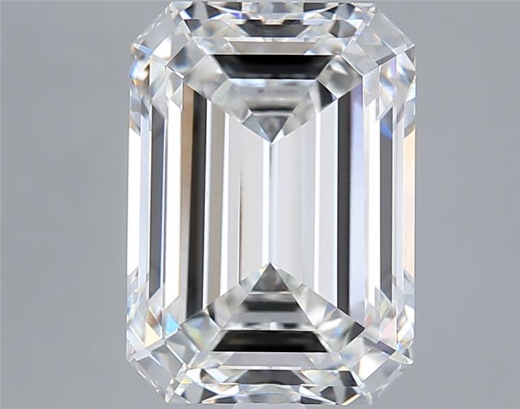 6.03 ct. emerald Lab Grown Diamond front image