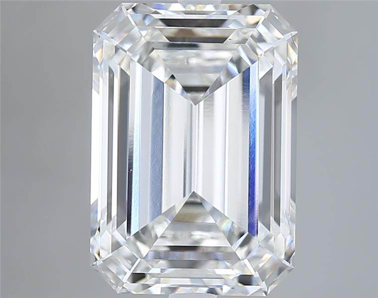 7.08 ct. emerald Lab Grown Diamond front image