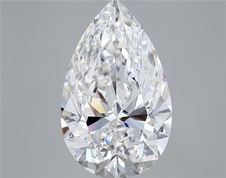 7.06 ct. pear Lab Grown Diamond front image