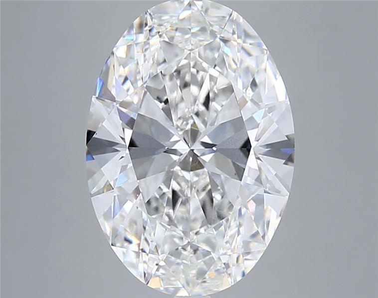 8.06 ct. oval Lab Grown Diamond front image