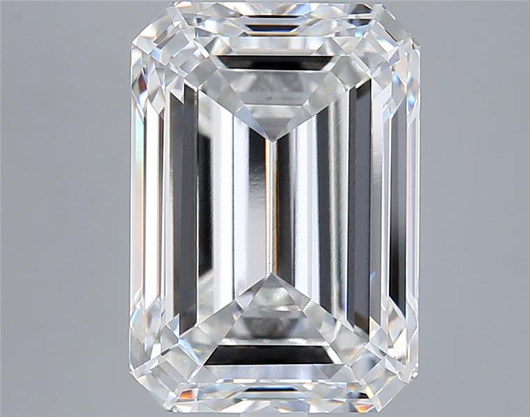 8.03 ct. emerald Lab Grown Diamond front image