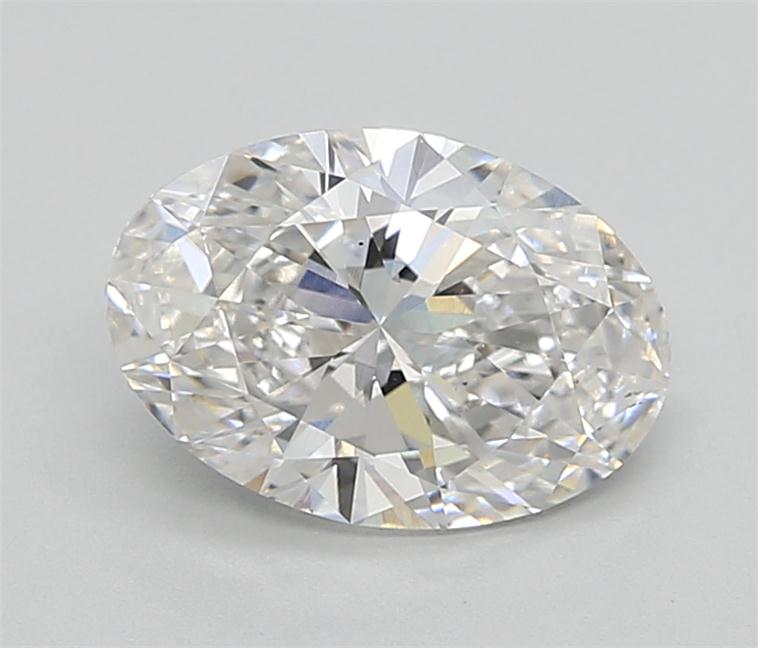 2.01 ct. oval Lab Grown Diamond front image
