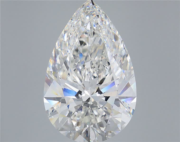 12.50 ct. pear Lab Grown Diamond front image