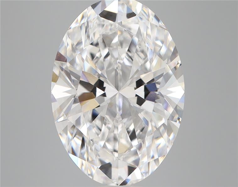 5.06 ct. oval Lab Grown Diamond front image