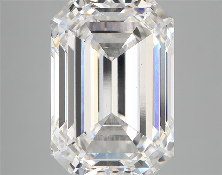 7.04 ct. emerald Lab Grown Diamond front image