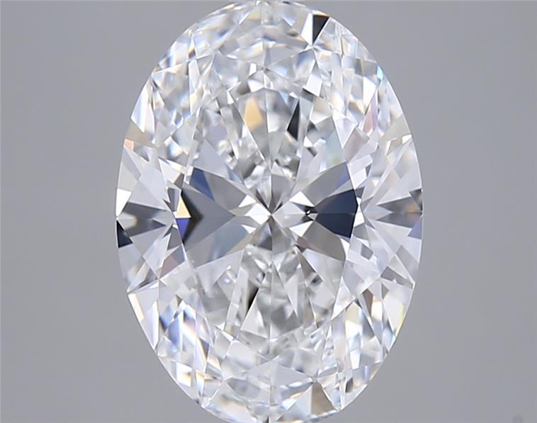 3.05 ct. oval Lab Grown Diamond front image