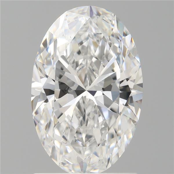 1.57 ct. oval Lab Grown Diamond front image