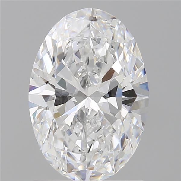 1.55 ct. oval Lab Grown Diamond front image
