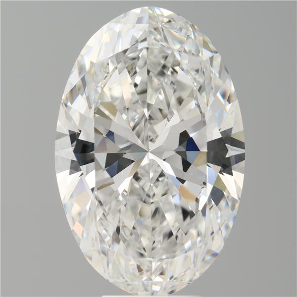 8.58 ct. oval Lab Grown Diamond front image