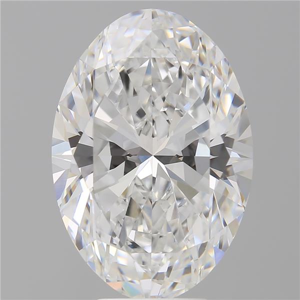 7.51 ct. oval Lab Grown Diamond front image