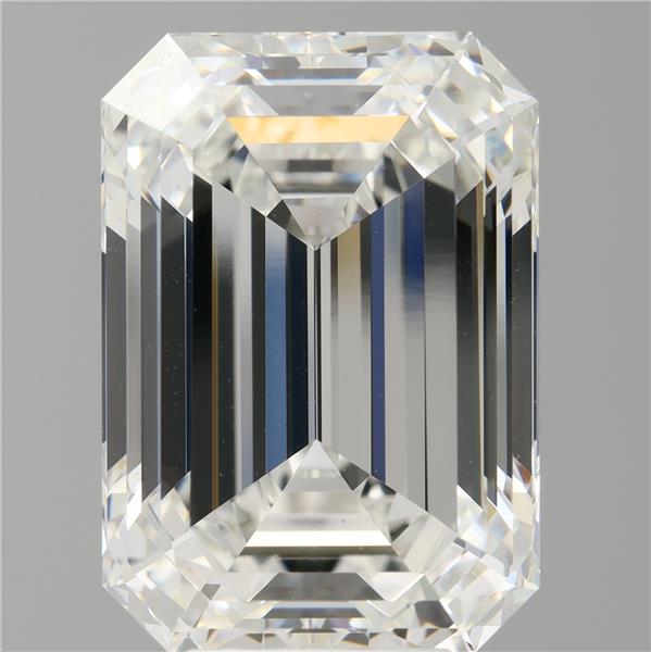 8.09 ct. emerald Lab Grown Diamond front image