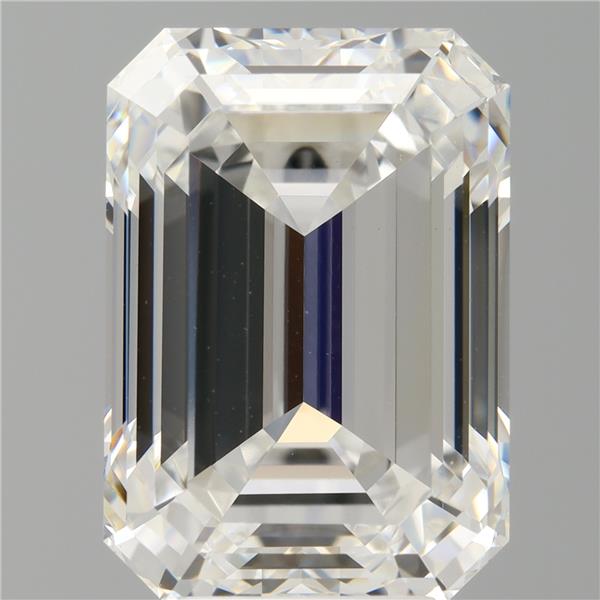 7.58 ct. emerald Lab Grown Diamond front image