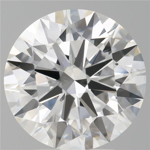 4.10 ct. round Lab Grown Diamond front image