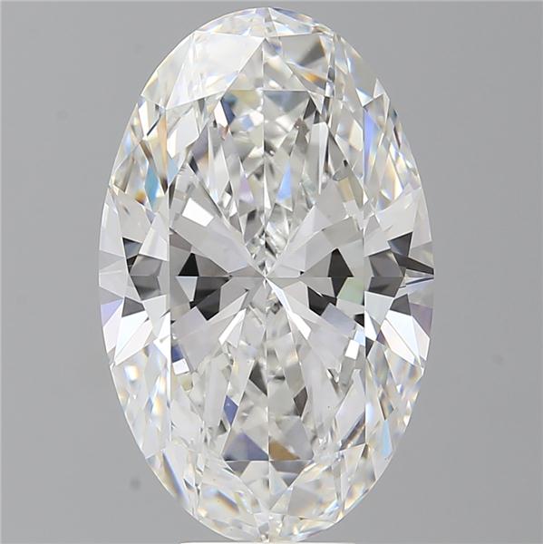 8.55 ct. oval Lab Grown Diamond front image