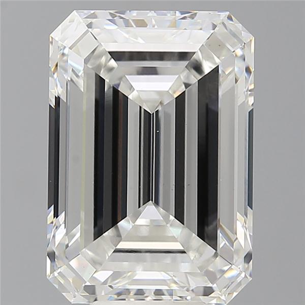 8.55 ct. emerald Lab Grown Diamond front image