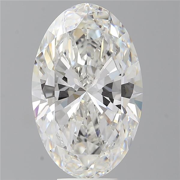 7.59 ct. oval Lab Grown Diamond front image