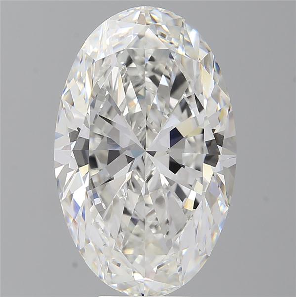 9.55 ct. oval Lab Grown Diamond front image