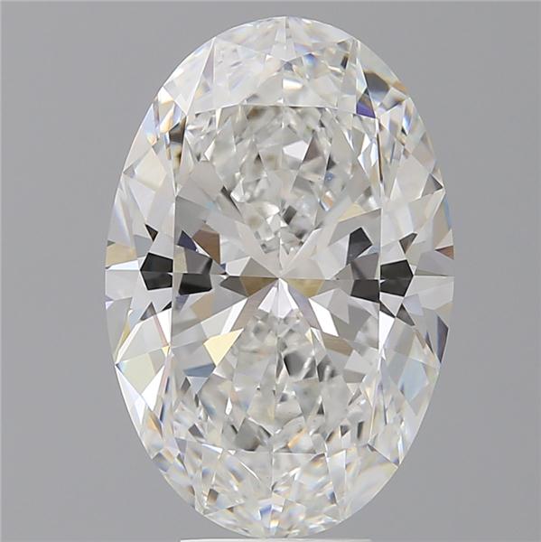7.53 ct. oval Lab Grown Diamond front image