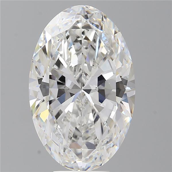 8.52 ct. oval Lab Grown Diamond front image