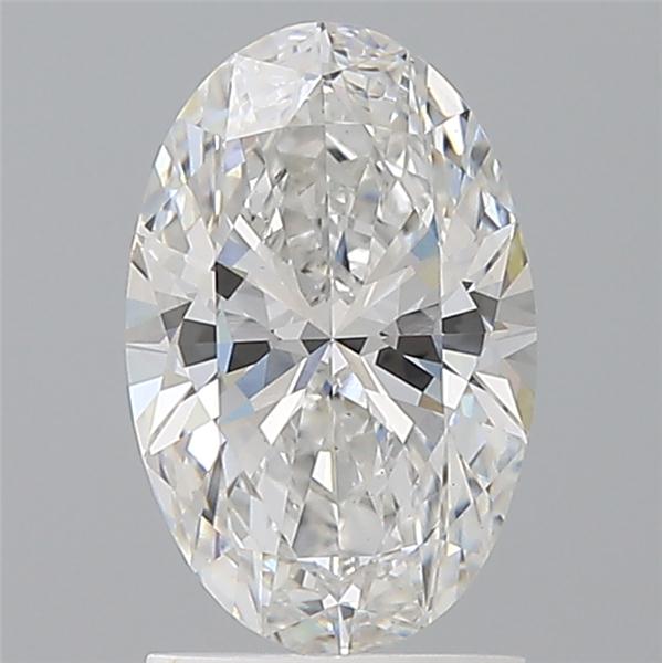 1.58 ct. oval Lab Grown Diamond front image