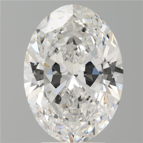 4.01 ct. oval Lab Grown Diamond front image