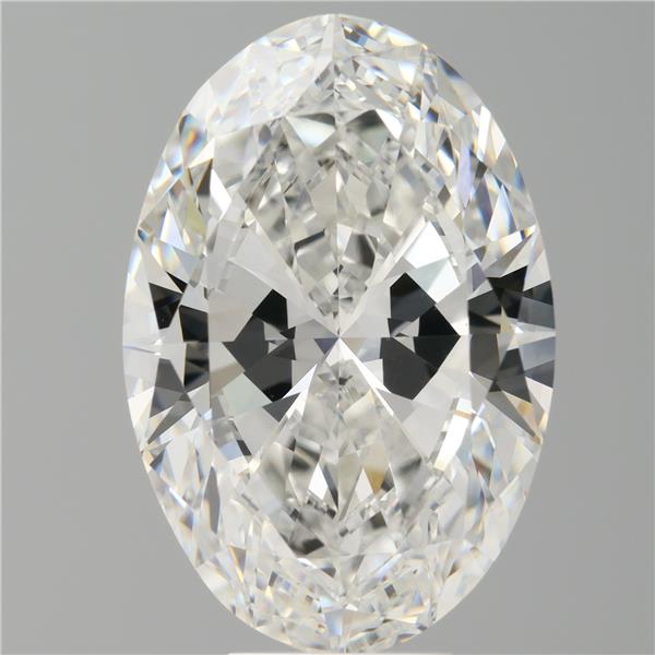 8.07 ct. oval Lab Grown Diamond front image