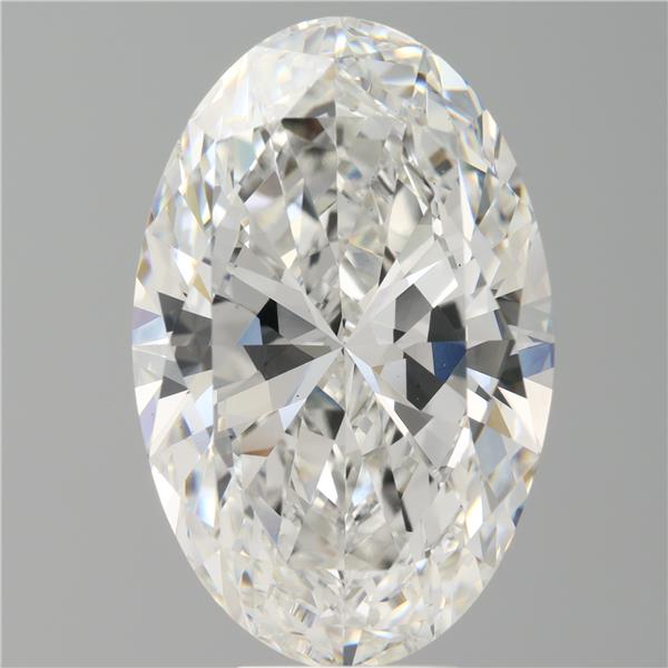 8.57 ct. oval Lab Grown Diamond front image