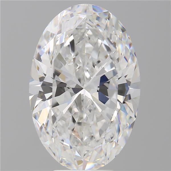 8.00 ct. oval Lab Grown Diamond front image