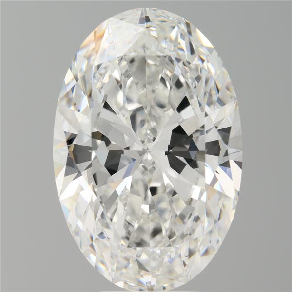 8.05 ct. oval Lab Grown Diamond front image