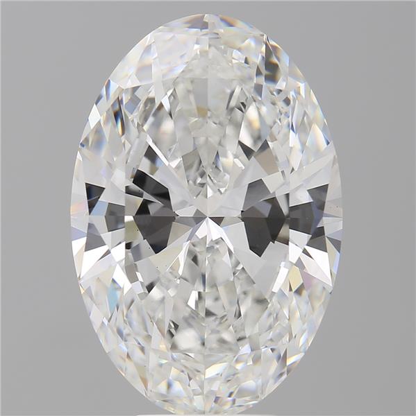 8.05 ct. oval Lab Grown Diamond front image