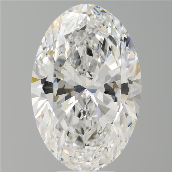8.04 ct. oval Lab Grown Diamond front image
